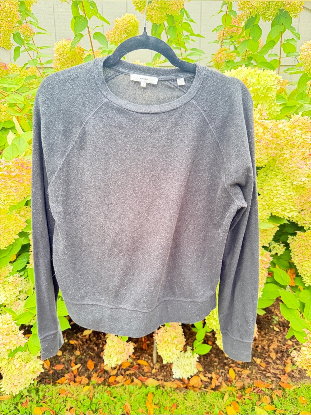 Vince Charcoal Crewneck Sweatshirt